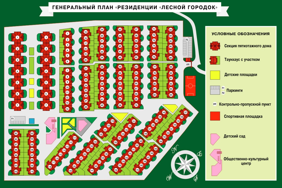 Коттеджный поселок Лесной городок